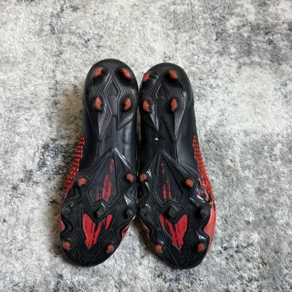 Adidas Predator Mutator 20+ FG Soccer Cleats Black Red EF1629 Mens 11 - Picture 5 of 7